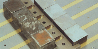 Number of small components can be machined using simple pole extension fixtures